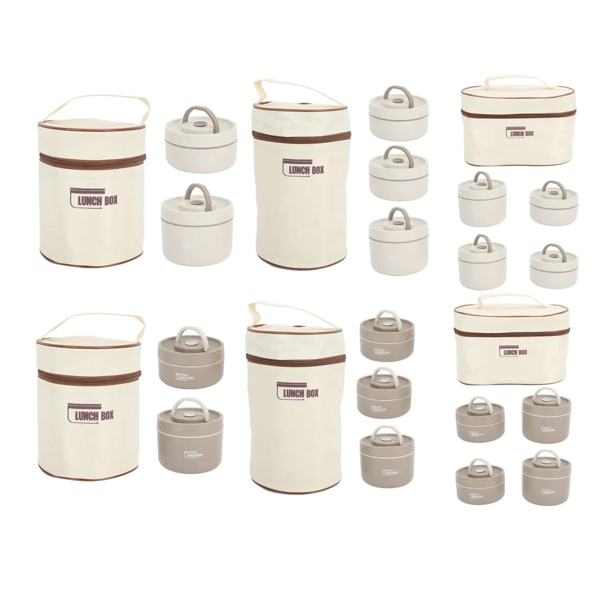 Thermal Lunch Box 304 Stainless Steel Multifunction Portable Insulated Lunch Container with Thermal Bag For School Student