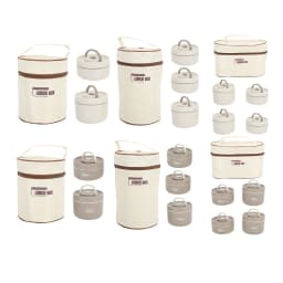 Thermal Lunch Box 304 Stainless Steel Multifunction Portable Insulated Lunch Container with Thermal Bag For School Student