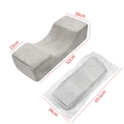 1Pcs Professional Lash Pillow Neck Support Grafting Eyelashes Soft Memory Foam Eyelash Extension Pillow Salon Makeup Tools