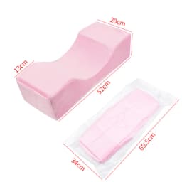 1Pcs Professional Lash Pillow Neck Support Grafting Eyelashes Soft Memory Foam Eyelash Extension Pillow Salon Makeup Tools