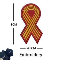 Russian Identification Badge KGB FSB Fabric Applique Embroidery Hook and Loop Patches,Russia Federal Military Tactical Emblemen