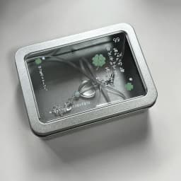 1pc Ins Retro Japanese Cute Clover Transparent Desktop Organizer for Photocard Badge and Mini Stationery Storage Box