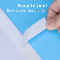 10/50m Ordinary Double-Sided Tape Long-Lasting Adhesion High Viscosity Student Stationery Transparent Traceless Advertising Home