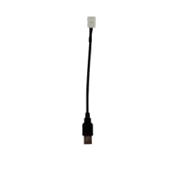 5pcs/10pcs LED Connector USB Cable to 2Pin 8MM 10MM Solderless Quick Connectors for 5V SMD 2835 3528 5050 LED Ribbon Strip Light