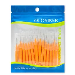 30 interdental brushes straight adult cleaning interdental brushes cleaning braces orthodontic braces gaps between teeth brushes