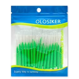 30 interdental brushes straight adult cleaning interdental brushes cleaning braces orthodontic braces gaps between teeth brushes