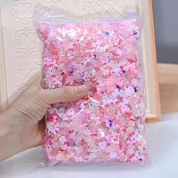 500-600Pcs Mix Bow Flowers Resin Nail Charms 3D Aurora Kawaii Ribbon Bowknot Rhinestones For DIY Nail Art Decorations 50g/bag