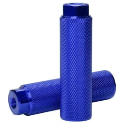 2Pcs Durable Anti-Slip Bike Pegs Aluminum Alloy Lightweight Bicycle Foot Pegs Cycling Parts Bicycle Accessories Fit 3/8 Inch