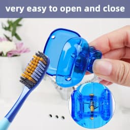 10PCS - Toothbrush Protective Cap - Toothbrush Head Storage Box - Essential for Travel - Affordable and Worth Purchasing