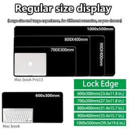 P-Pokemon Gengar Anime Mousepad Large Gaming Mouse Pad LockEdge Thickened Computer Keyboard Table Desk Mat Purple Playmat