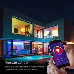 Tuya Smart Life WiFi Controller for LED Strip Light,Single Color/RGB Controller DC12V 2A/3A Power Adapter EU Plug/US Plug