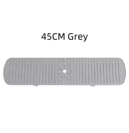 Silicone Drain Mat, Kitchen Faucet Sink Splash Guard, Sink Draining Pad Behind Faucet,For Kitchen & Bathroom Countertop Protect