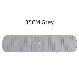 Silicone Drain Mat, Kitchen Faucet Sink Splash Guard, Sink Draining Pad Behind Faucet,For Kitchen & Bathroom Countertop Protect