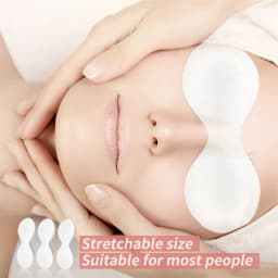 100pcs/bag Disposable Eye Mask Paper Ultrathin Natural Cotton Eye Care Patches for Women Spa Eye Covers Facial Skin Care Tools