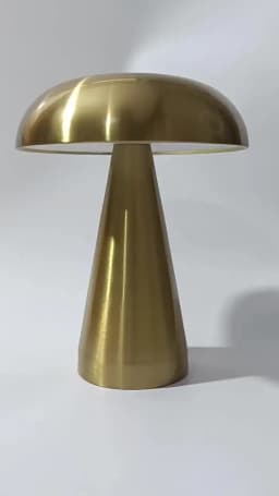 Retro LED Night Ligh Mushroom Touch Sensor Desk Lamp 3 Color Dimming Desktop Night Light Rechargeable Reading Lamp Desktop Decor
