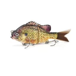 5 Inch Single Joint Bluegill Glide Bait Fish Hard Artificial Fishing Lures Bionic Crankbait Bass Fishing