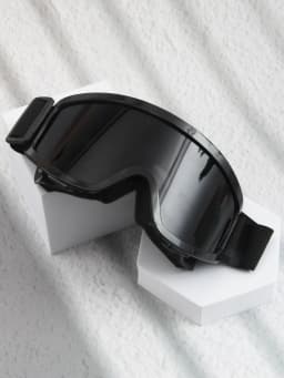 One-Piece Large-Frame Day and Night Ski Goggles, Padded Windproof Single and Snowboard Riding, High-Definition Mountaineering an