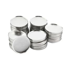 100Set Blank Badge Pin Button Maker Making Parts Supplies 25mm 32mm 37mm 44mm 58mm DIY Button Making for Punch Press Machine