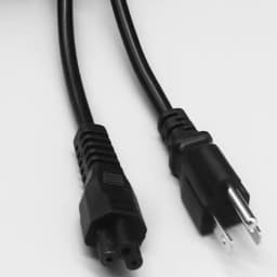 US Plug Power Cord 3 Pin Prong C5 Cloverleaf American USA Power Cable Cord 1.2m 4ft For AC Adapters Laptop Notebook
