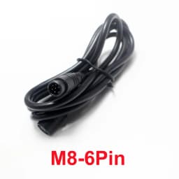 M8 2 3 4 5 6 8 Pin 1M E-bike Speed Sensor Male to Female M/F Extension Connector Cable Electric Bicycle Waterproof Ebike Wire