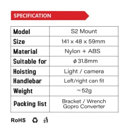 CYCLAMI S2 Bike Computer Mount MTB Road Super Light GPS Holder for XOSS G2 G PLUS NAV IGPSPORT BSC100S BSC200 COOSPO BC26 BC107