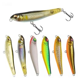 71mm 7g Reals Pencil Topwater Fishing Lures Surface Floating Stickbait Wobblers Walking Baits Leurre de Artificial Hard Bait