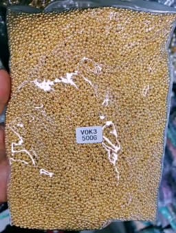 3mm-12mm Gold Plated/silver Plated Pearl Acrylic Beads Round Pearl Spaced Scattered Beads For Jewelry Making Diy