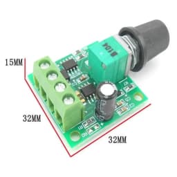 1pc DC Motor 1.8V 3V 5V 6V 12V PWM Adjustable Speed Controller Potentiometer Knob Switch Kit Control Governor