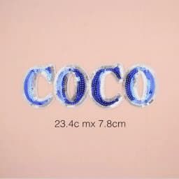 Big Sequin Applique Patches Transfer for clothing Backpacks Jackets Iron-on Stitch Sewing Applications Adhesive Thermoadhesive