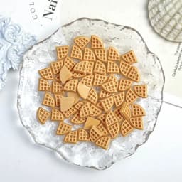 50pcs Resin Chocolate Nail Charms Cream Flatback Nail Art Decoration Accessories DIY Ornaments Crafts