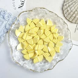 50pcs Resin Chocolate Nail Charms Cream Flatback Nail Art Decoration Accessories DIY Ornaments Crafts