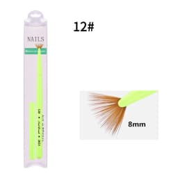 Green Nail Brush Gel Brush For Manicure Acrylic UV Gel Extension Pen Nail Polish Painting Drawing Brush