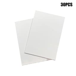 10/20Pcs A7 White Cardboard Card Protection Out Small Card Packaging Thick Cardboard Packaging Office Desk Accessories