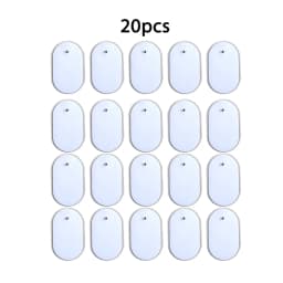 10/20pcs Electrode Pads Conductive Gel Pad Body Acupuncture for TENS Massager Unit Body Replacement Patch Massage Accessories