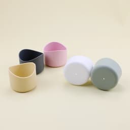 6/6.5cm Protective Silicone Boot Sleeve Compatible with 12oz-40oz Water Bottles Tumbler Anti-Slip Bottom Sleeve Cover