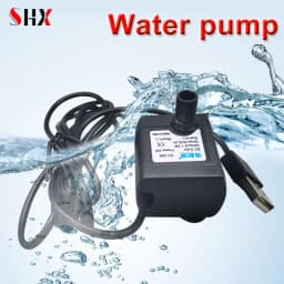New 3W 500L/H Mini USB Water Electric Pump 5V USB Submersible Pumps Pet Water Dispenser For Pool Fountain Rockery Filter Pump