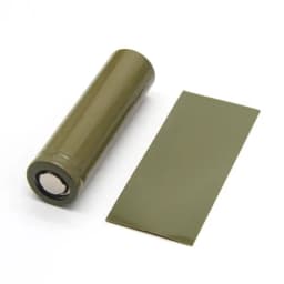 20/100/500pcs 18650 PVC Heat Shrink Wrap Pre-cut Insulated Wrapping Sleeving Shrinkable Heat-shrink Tubing Battery Film Case