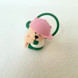 1PC Cute Silicone Straw Covers Cartoon Bear Dust Plug Straw Cap Suitable for Large Caliber 7-8mm Drinking Water Cup Accessories