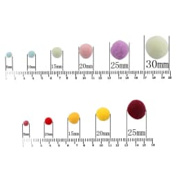 Wholesale Pom Pom Balls 8mm 10mm 15mm 20mm 25mm 30mm Fluffy Soft Pompoms Ball DIY Handmade Toys Decoration Sewing Craft Supplies