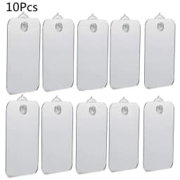 Acrylic Makeup Mirror Bath Shaving Pocket Travel Makeup Mirror Women Hand Mirror Bathroom Face Shave Shower Accessories