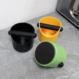 Coffee Knock Box Espresso Grounds Container Dump Bin Bucket Anti Slip Powder Beveled Residue Barista Accessories Maker Tools