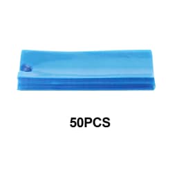 200/100/50pcs Big Size Tattoo Pen Bags Tattoo Pen Machine Sleeve Covers Black/Blue/Pink Clip Cord Sleeves Tattoo Accessories