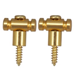 2PCS Guitar String Retainer Guitar String Tree Screw Electric Guitar Accessory for Guitar Silver/Black/Golden String Retainer