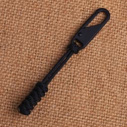 5pcs Useful Zipper Pullers Durable Wear-resistant Braided Cord Knapsack Backpack Zipper Accessories
