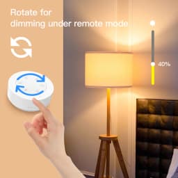 ZigBee Smart Knob Switch Dimmer Removeable Wireless Scene Linkage Push Button Light Automation Scenarion Panel for Tuya Smart
