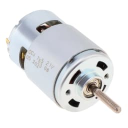 755 DC Motor 21V Universal Motor Replacement Parts for Lawn Mower, Rechargeable Lawn Mower Replaces Motors