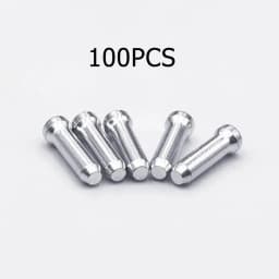 Bicycle Brake Sliders Cable Points to Aluminum Brake Line Front Chain Shifter Inside Wire End Cap Tip Crimped MTB Bike Accessory