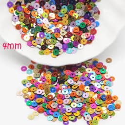 2/3/4/5/6mm Sequin Flat Round Loose Sequins Crafts Paillette Sewing Clothes Decoration DIY Accessory Lentejuelas Para Coser