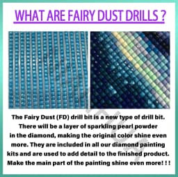 Fairy Dust Square Round Diamond Embroidery Color Elf Rhinestone Diamond Painting Mosaic Shiny Gem Resin Electroplating Productio