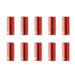 ZTTO 10pcs MTB Road Bike Brake Cable Tips Crimps Aluminum Alloy Bicycle Derailleur Shift Cable End Caps Inner Wire Ferrules